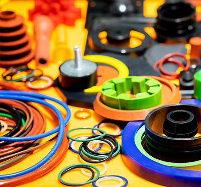Assorted molded rubber parts
